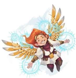 Dwarf Flyer by Simone Bannach